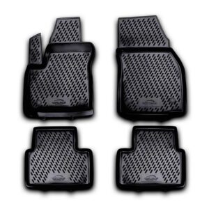 Novline Σετ Μπροστινά και Πίσω Πατάκια 4τμχ Τύπου Σκαφάκι για Opel Meriva 2010+ Μαύρα Κωδικός: CAROPL00025H