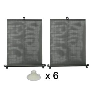 CarCommerce Κουρτινάκια Αυτοκινήτου Delta 50εκ. 2τμχ Κωδικός: 61004