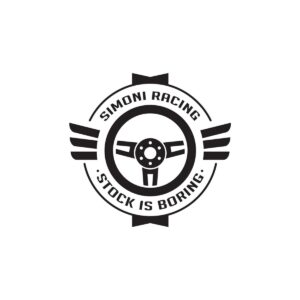 Simoni Racing Αυτοκόλλητο Αυτοκινήτου Stock Is Boring 6.3 x 6.3cm Κωδικός: SRCR/SB