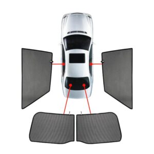 CarShades Πλαϊνά Σκίαστρα Αυτοκινήτου Ford Ranger D/C T6 2011> 4τμχ για Ford Ranger Τετράπορτο (4D) 4τμχ Κωδικός: FOR-RANG-4-D