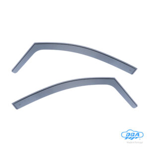 DGA Σετ Ανεμοθραύστες Αυτοκινήτου Μπροστινοί Σκούρο Φιμέ για Fiat Panda Honda City 2τμχ Κωδικός: 07039