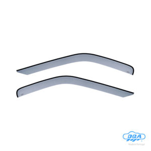 DGA Σετ Ανεμοθραύστες Αυτοκινήτου Μπροστινοί Σκούρο Φιμέ για Ford Transit 1986-2000 2τμχΚωδικός: 08008