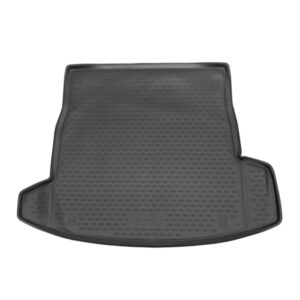 Novline Πατάκι Πορτμπαγκάζ Τύπου Σκαφάκι για Alfa Romeo Stelvio 2017 Μαύρο