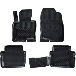 Novline Σετ Μπροστινά και Πίσω Πατάκια 4τμχ Τύπου Σκαφάκι για Mazda CX-5 2017+ Μαύρα Κωδικός: ELEMENT3330210K