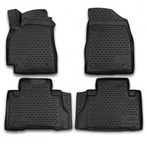 Novline Σετ Μπροστινά και Πίσω Πατάκια 4τμχ Τύπου Σκαφάκι για Fiat Tipo 2015+ Μαύρα Κωδικός: ELEMENT3D01697210K