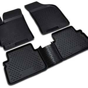 Novline Σετ Μπροστινά και Πίσω Πατάκια 4τμχ Τύπου Σκαφάκι για Hyundai IONIQ 2017 Μαύρα Κωδικός: ELEMENT3D02212210