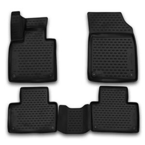 Novline Σετ Μπροστινά και Πίσω Πατάκια 4τμχ Τύπου Σκαφάκι για Kia Soul 2019+ Μαύρα Κωδικός: ELEMENT3D02279210