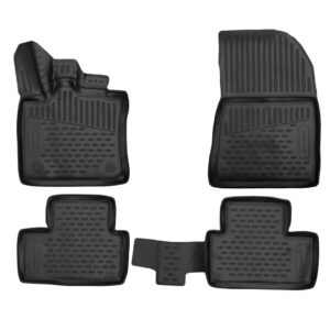 ΠΑΤΑΚΙΑ ΣΕ ΣΚΑΦΗ TPE ΛΑΣΤΙΧΟ ΓΙΑ RENAULT CAPTUR 2019+  ΣΕ ΜΑΥΡΟ ΧΡΩΜΑ NOVLINE - 4 ΤΕΜ.