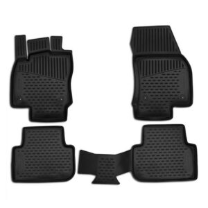 Novline Σετ Μπροστινά και Πίσω Πατάκια 4τμχ Τύπου Σκαφάκι για Seat Ateca 5D 2016+ Μαύρα Κωδικός: ELEMENT4401210K