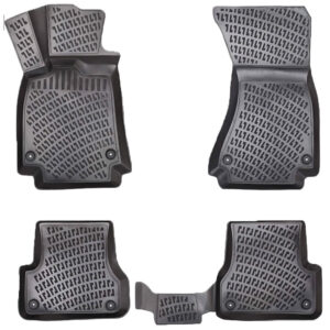 ΠΑΤΑΚΙΑ ΣΕ ΣΚΑΦΗ TPE ΛΑΣΤΙΧΟ ΓΙΑ AUDI A6 4D 2018+  ΣΕ ΜΑΥΡΟ ΧΡΩΜΑ NOVLINE - 4 ΤΕΜ.