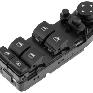 NTY Διακόπτης Παραθύρων Αυτοκινήτου για BMW Σειρά 3 / Σειρά 1 Μαύρο Κωδικός: EWS-BM-172