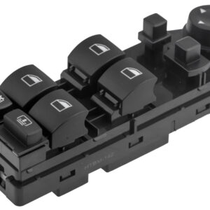 NTY Διακόπτης Παραθύρων Αυτοκινήτου για BMW Σειρά 3 / Σειρά 1 Μαύρο Κωδικός: EWS-BM-172