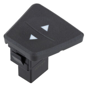 NTY Διακόπτης Παραθύρων Αυτοκινήτου για Fiat Panda 2004-2012 Μαύρο Κωδικός: EWS-FT-040