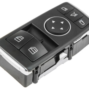 NTY Διακόπτης Παραθύρων Αυτοκινήτου για Mercedes-Benz C Class Coupe C204 2011 4pin Μαύρο Κωδικός: EWS-ME-048