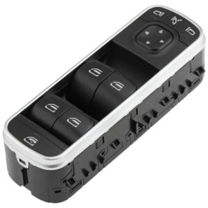 NTY Διακόπτης Παραθύρων Αυτοκινήτου για Mercedes-Benz A Class W177 2018 Μαύρο Κωδικός: EWS-ME-069