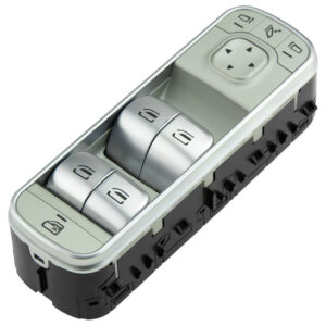 NTY Διακόπτης Παραθύρων Αυτοκινήτου για Mercedes-Benz GLE V167 2018 / GLS X167 2019 Μαύρο Κωδικός: EWS-ME-070