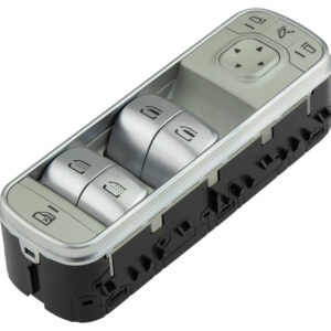 NTY Διακόπτης Παραθύρων Αυτοκινήτου για Mercedes-Benz GLE V167 2018 / GLS X167 2019 Μαύρο Κωδικός: EWS-ME-071