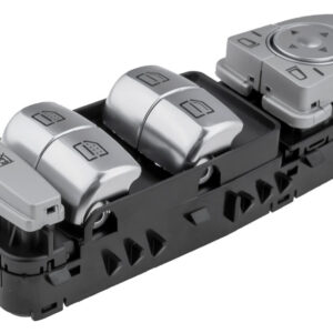 NTY Διακόπτης Παραθύρων Αυτοκινήτου για Mercedes-Benz E Class W213 / S W222 3pin Ασημί Κωδικός: EWS-ME-080