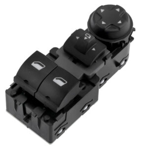 NTY Διακόπτης Παραθύρων Αυτοκινήτου για Opel Corsa F Crossland 18pin Μαύρο Κωδικός: EWS-PE-045