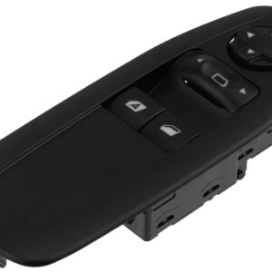 NTY Διακόπτης Παραθύρων Αυτοκινήτου για Peugeot 2008 Μαύρο Κωδικός: EWS-PE-054