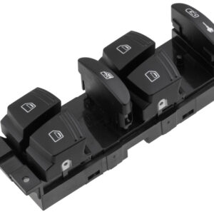 NTY Διακόπτης Παραθύρων Αυτοκινήτου για Porsche Cayenne Μαύρο Κωδικός: EWS-PS-012