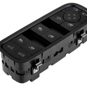 NTY Διακόπτης Παραθύρων Αυτοκινήτου για Porsche Panamera / Cayenne Μαύρο Κωδικός: EWS-PS-013