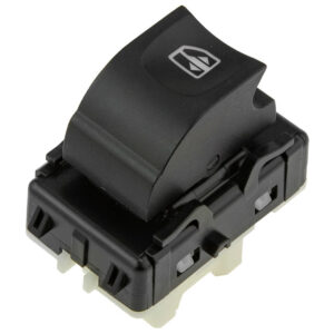 NTY Διακόπτης Παραθύρων Αυτοκινήτου για Renault Clio / Kangoo / Symbol 6pin Μαύρο Κωδικός: EWS-RE-040A