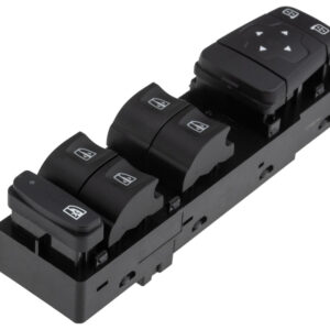 NTY Διακόπτης Παραθύρων Αυτοκινήτου για Renault Megane / Scenic / Talisman / Kadjar Μαύρο Κωδικός: EWS-RE-091