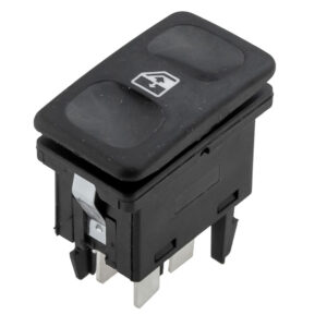 NTY Διακόπτης Παραθύρων Αυτοκινήτου για Seat Cordoba 1999-2002 / Ibiza 1993-1999 & Volkswagen Caddy 1996-2003 / Golf 1984-1992 / Jetta 1984-1992 / Polo 1995-2000 6pin Μαύρο Κωδικός: EWS-VW-167