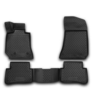 Novline Σετ Μπροστινά και Πίσω Πατάκια 4τμχ Τύπου Σκαφάκι για Hyundai Elantra Μαύρα Κωδικός: CARHYN00005