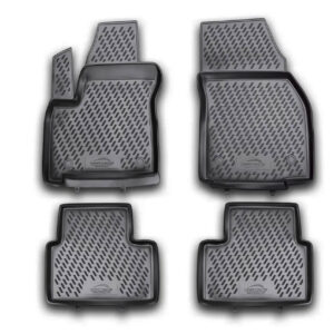 Novline Σετ Μπροστινά και Πίσω Πατάκια 4τμχ Τύπου Σκαφάκι για Opel Mokka Μαύρα Κωδικός: CAROPL00029H