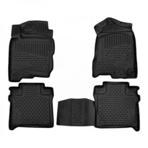 Novline Σετ Μπροστινά και Πίσω Πατάκια 4τμχ Τύπου Σκαφάκι για Toyota RAV 4 Hybrid 2018+ Μαύρα Κωδικός: ELEMENT3D01873210K