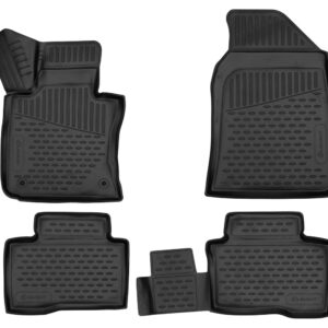 ΠΑΤΑΚΙΑ ΣΕ ΣΚΑΦΗ TPE ΛΑΣΤΙΧΟ ΓΙΑ SSANGYONG TIVOLI 5D 2015+  ΣΕ ΜΑΥΡΟ ΧΡΩΜΑ NOVLINE - 4 ΤΕΜ.