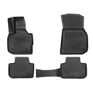 Novline Σετ Μπροστινά και Πίσω Πατάκια 4τμχ Τύπου Σκαφάκι για Kia Rio 2014+ Μαύρα Κωδικός: ELEMENT3D2554210K