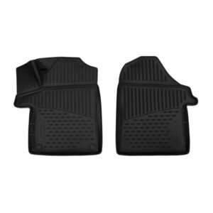 Novline Μπροστινά Πατάκια 2τμχ Τύπου Σκαφάκι για Mercedes-Benz E Class W447 2014+ Μαύρα Κωδικός: ELEMENT3D3448210K