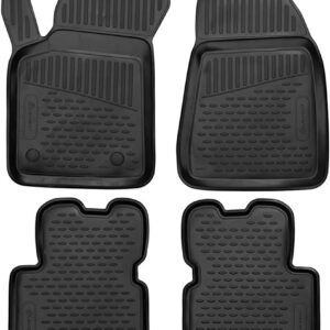 Novline Μπροστινά Πατάκια 4τμχ Τύπου Σκαφάκι για Alfa Romeo Giulietta 2010-2020 Μαύρα Κωδικός: ELEMENTA00215210K