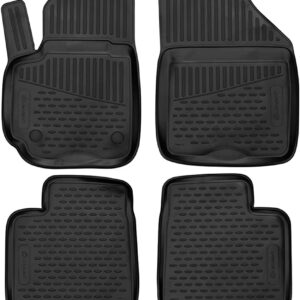 Novline Σετ Μπροστινά και Πίσω Πατάκια 4τμχ Τύπου Σκαφάκι για Suzuki Baleno 2015+ Μαύρα Κωδικός: ELEMENTA0N172210K