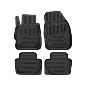 Novline Σετ Μπροστινά και Πίσω Πατάκια 4τμχ Τύπου Σκαφάκι για Ford Ka 2016+ Μαύρα Κωδικός: ELEMENTA11137210K