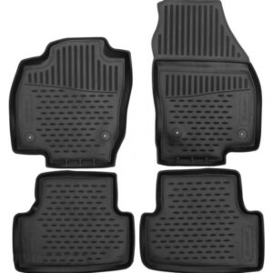 Novline Σετ Μπροστινά και Πίσω Πατάκια 4τμχ Τύπου Σκαφάκι για Suzuki Swift 2016+ Μαύρα Κωδικός: ELEMENTA32847210K