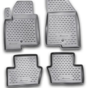 Novline Σετ Μπροστινά και Πίσω Πατάκια 4τμχ Τύπου Σκαφάκι 2006 Μαύρα Κωδικός: NLC.13.03.210