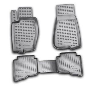 Novline Σετ Μπροστινά και Πίσω Πατάκια 4τμχ Τύπου Σκαφάκι για Jeep Grand Cherokee 2005-2010 Μαύρα Κωδικός: NLC.24.01.210