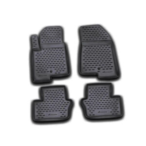 Novline Σετ Μπροστινά και Πίσω Πατάκια Universal 4τμχ Τύπου Σκαφάκι 2007+ Μαύρα Κωδικός: NLC.24.02.210