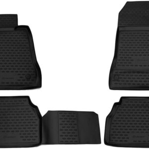 Novline Σετ Μπροστινά και Πίσω Πατάκια 4τμχ Τύπου Σκαφάκι για Mercedes-Benz E Class 1995-2003 Μαύρα Κωδικός: NLC.34.37.210