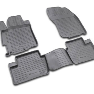 Novline Σετ Μπροστινά και Πίσω Πατάκια 4τμχ για Mitsubishi Lancer Μαύρα Κωδικός: NLC.35.13.210N