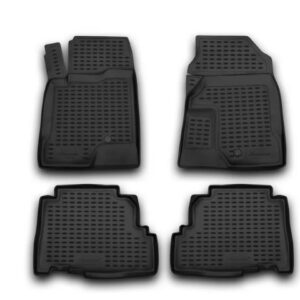 Novline Σετ Μπροστινά και Πίσω Πατάκια 4τμχ Τύπου Σκαφάκι για Opel Antara 2006+ Μαύρα Κωδικός: NLC.37.18.210K