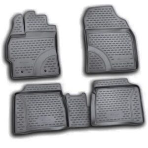 Novline Σετ Μπροστινά και Πίσω Πατάκια 4τμχ Τύπου Σκαφάκι για Toyota Prius 2009+ Μαύρα Κωδικός: NLC.48.22.210