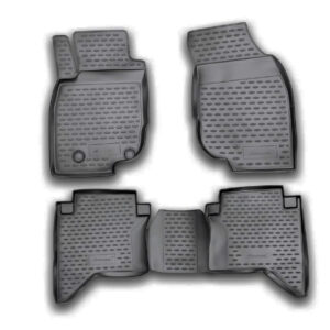 ΠΑΤΑΚΙΑ ΣΕ ΣΚΑΦΗ TPE ΛΑΣΤΙΧΟ ΓΙΑ TOYOTA HILUX 4D 2011-2015  ΣΕ ΜΑΥΡΟ ΧΡΩΜΑ NOVLINE - 4 ΤΕΜ.