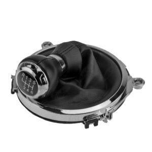 NTY Πόμολο 6 Ταχυτήτων με Φούσκα για Audi TT 2006-2014 Μαύρο Κωδικός: GZB-AU-009