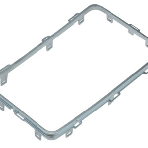 NTY Διακοσμητικό Πλαίσιο Λεβιέ Ταχυτήτων Αυτοκινήτου σε Ασημί Χρώμα Κωδικός: GZB-AU-010