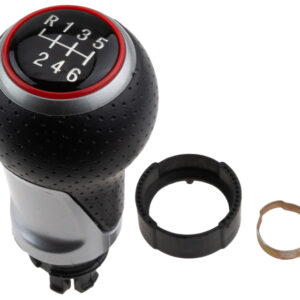 NTY Πόμολο Ταχυτήτων για Audi A3 / A4 / A5 / A6 / Q5 Μαύρο Κωδικός: GZB-AU-012